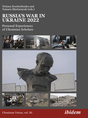 cover image of Russia's War in Ukraine 2022